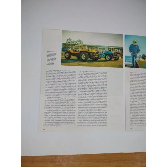 Bruce's Buggy Slides On print ad 4 pages - Picture 5 of 9